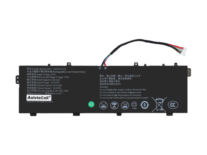 סוללה AolsteCell 2874C4-4S1P 