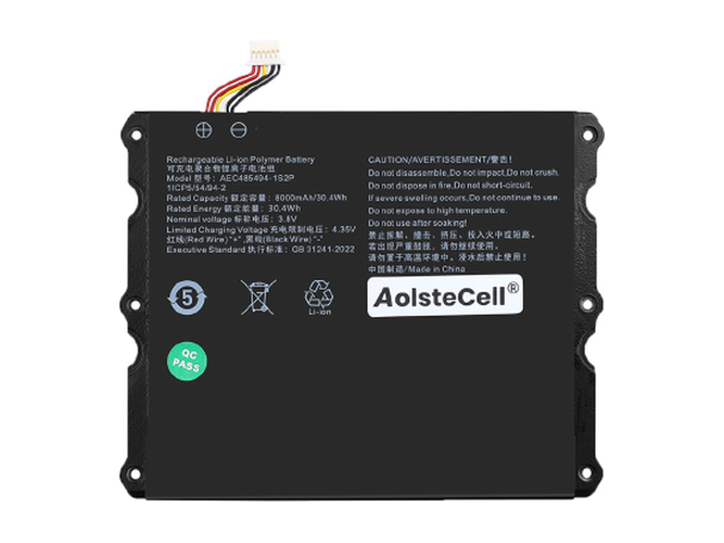 סוללה AolsteCell AEC485494-1S2P 
