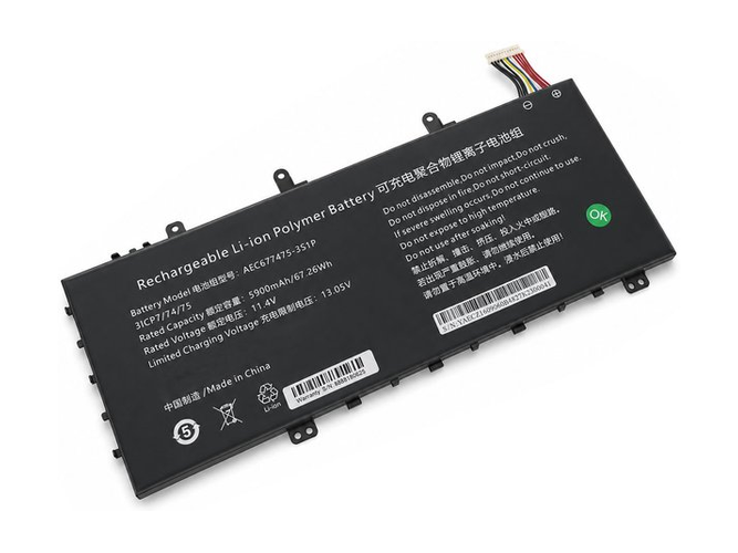 סוללה AolsteCell AEC677475-3S1P 