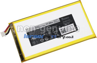 Dell Venue 7 3740 Tablet סוללה חלופית