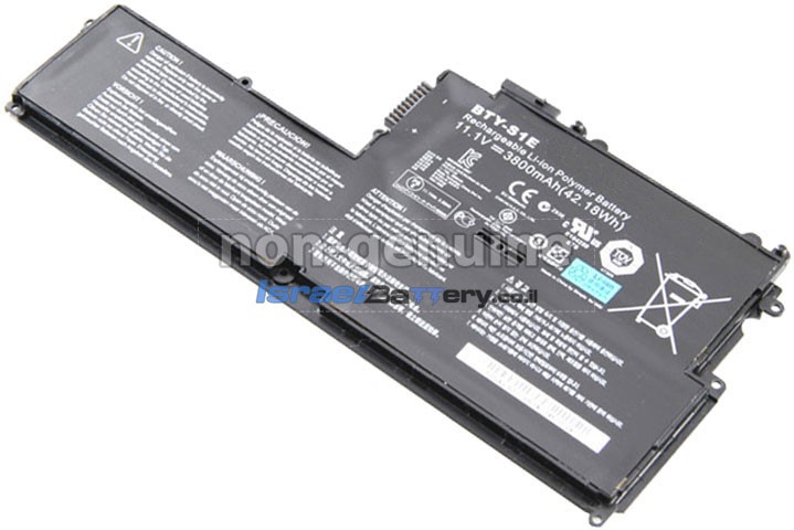 MSI SLIDER S20 TABLET PC סוללה חלופית MSI SLIDER S20 TABLET PC סוללה חלופית